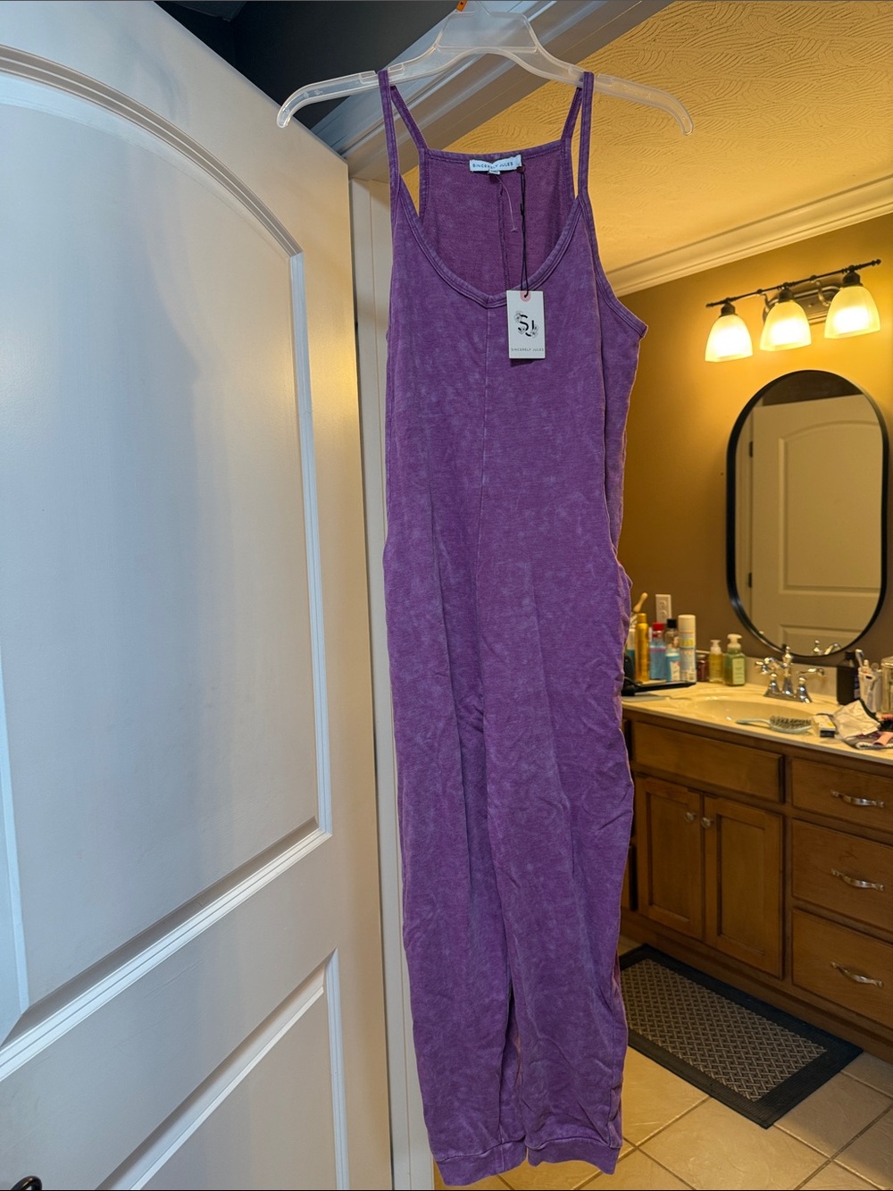 Sincerely Jules Purple Tank Jumpsuit